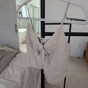 Abercrombie & Fitch Beige Camisole Top